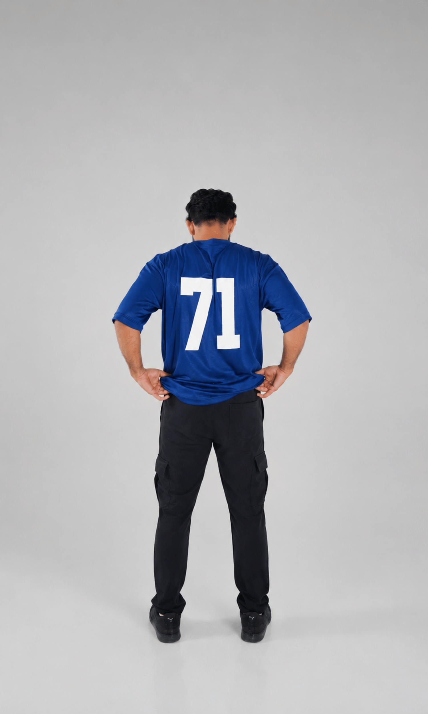 Round Neck T-Shirt | Blue