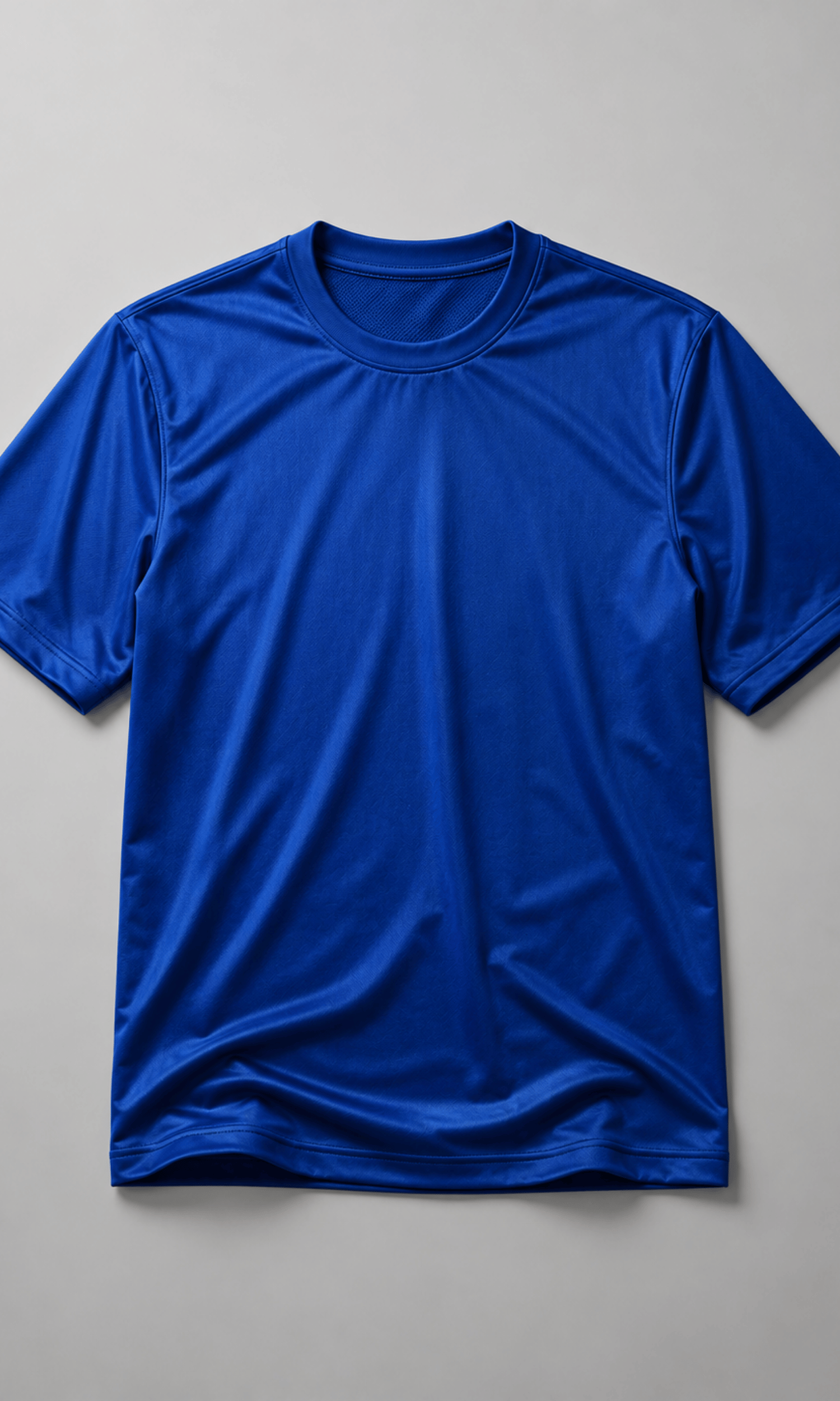 Round Neck T-Shirt | Blue