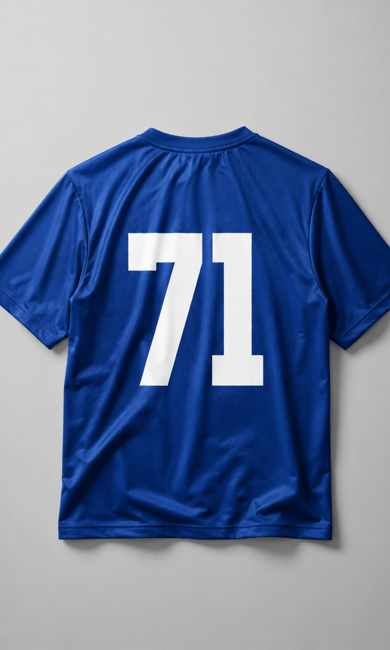 Round Neck T-Shirt | Blue